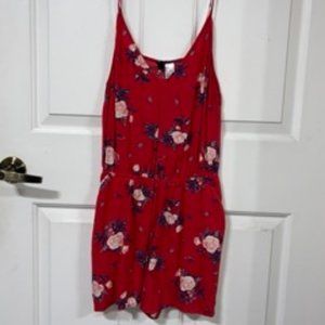 H&M Divided Romper Floral Print
